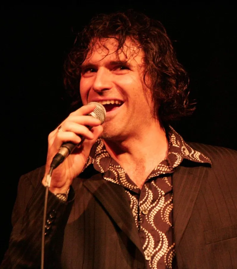 Sänger und Stimmtrainer Anno Lauten live in der Jazz-Schmiede Düsseldorf, Foto: Tatiana Back