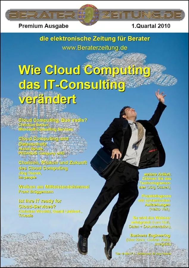 Premium-Ausgabe Beraterzeitung.de Q1.2010 (c) MAXFX - fotolia.com , (c) Joerg Osarek