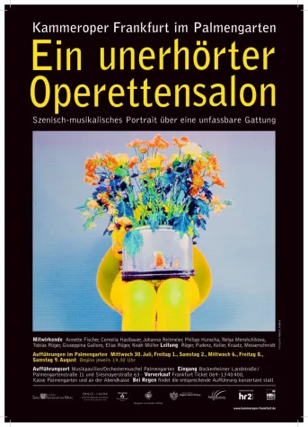 Bild: Kammeroper Frankfurt im Palmengarten - "Operette sich, wer kann"