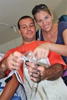 Bild: 79. Tier: Tintenfisch mit Tinte und Füllfeder