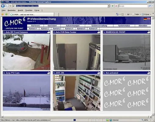 Bild: Neue Auflage der Hochleistungslösung für Videoüberwachung - C-MOR Version 3.12