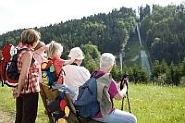 Bild: Der Adler der bayerischen Lüfte in Breitenberg