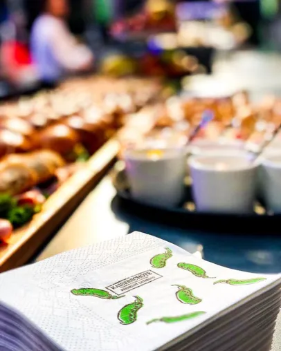 Bild: Konzeptionelles Catering der KAISERSCHOTE für die Screenforce Days