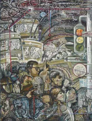 Bild: Alexandr Rodin im Tacheles - "global warning" ist mehr als nur eine Ausstellung