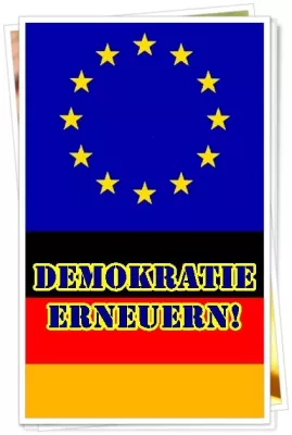 Bild: Debatte über Volksabstimmung zu EU: "Europa? Ja bitte. Aber demokratisch."