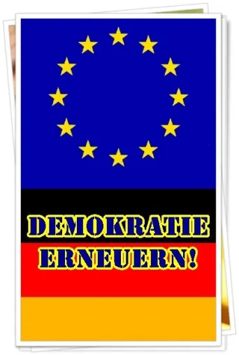 Debatte über Volksabstimmung zu EU: "Europa? Ja bitte. Aber demokratisch." Bild: Debatte über Volksabstimmung zu EU: "Europa? Ja bitte. Aber demokratisch."