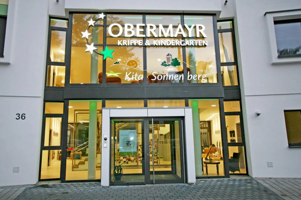 Obermayr Kindergarten Gebäudelogo