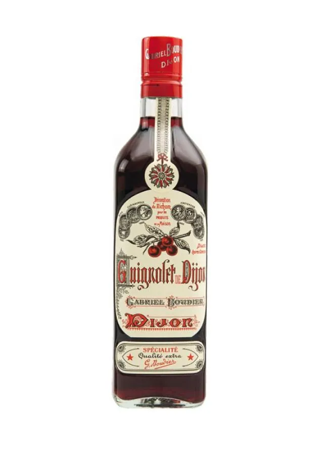 Der weltbekannte Creme de Cassis de Dijon von Gabriel Boudier