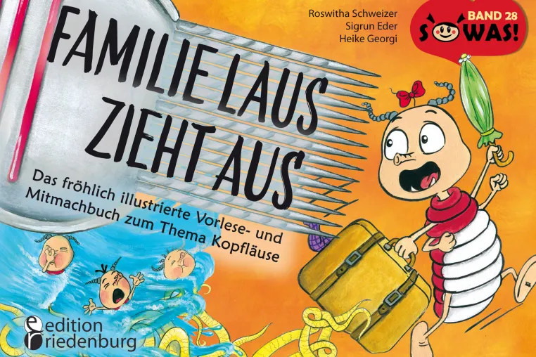 Bild: „Familie Laus zieht aus“ hilft bei Kopfläusen mit einer bunten Geschichte und vielen praktischen Tipps