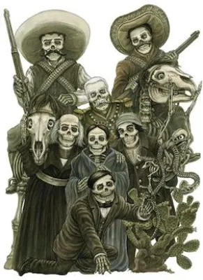 Bild: FELIX PESTEMER: "POLVO - Tag der Toten" in der Mexikanischen Botschaft in Berlin