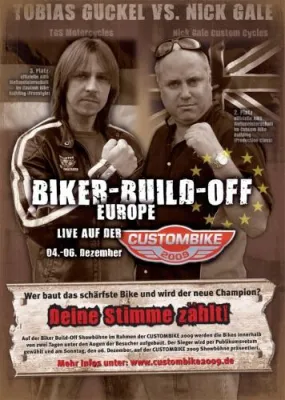 Bild: European Biker-Build-Off 2009 – Live auf der Custombike Messe in Bad Salzuflen