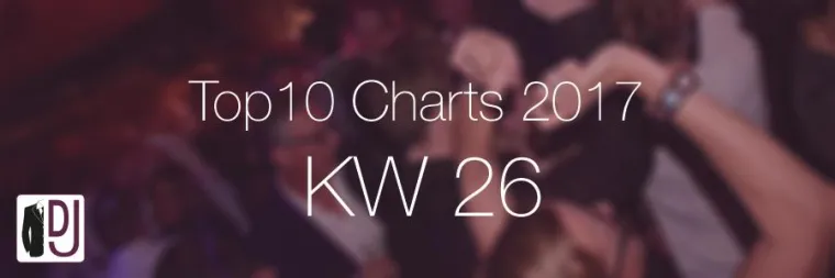 Bild: Aktuelle Top Ten-Charts KW 26/2017