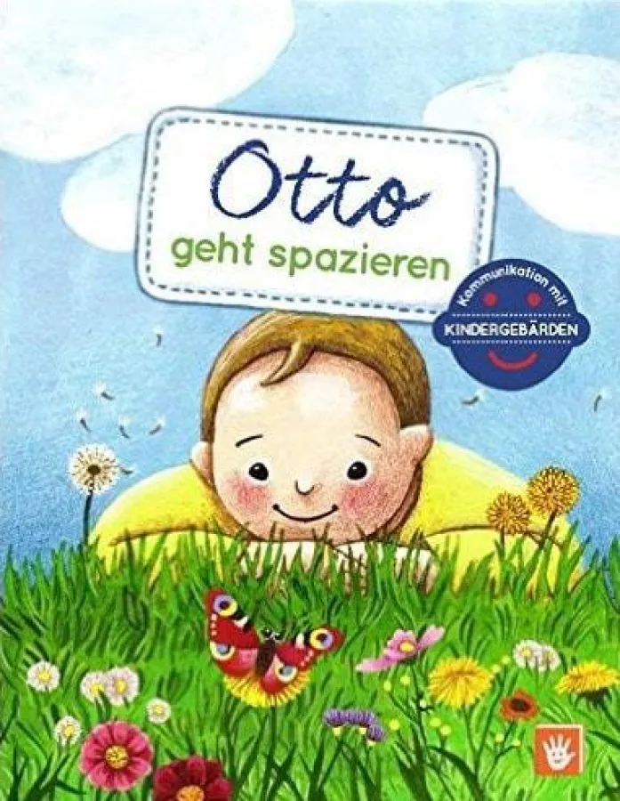 Otto geht spazieren - ein Bilderbuch mit Kindergebärden