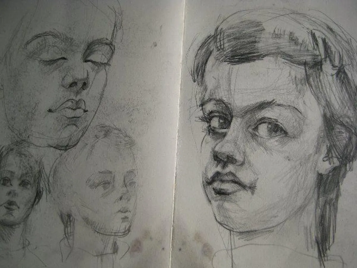 Aus dem Skizzenbuch von Reinhard Rösler