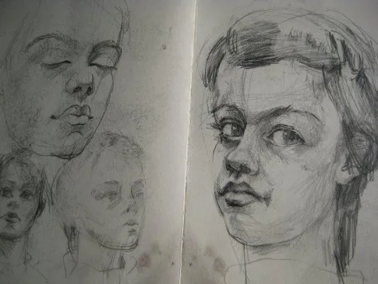 AKTZEICHNEN an der WERKAKADEMIE LEIPZIG Bild: AKTZEICHNEN an der WERKAKADEMIE LEIPZIG