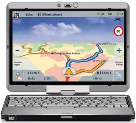 Bild: RC-Win 2.1 - Krämer Automotive mit neuer Navigations-Software für Notebooks, UMPCs oder CarPC-Lösungen