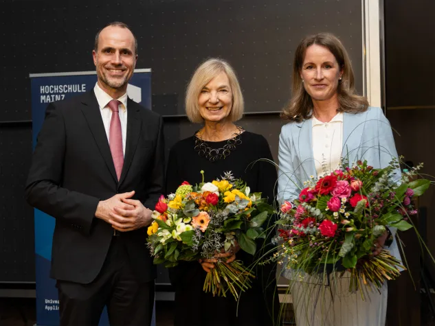 Bild: Feierliche Übergabe des Präsidentinnenamtes an der Hochschule Mainz