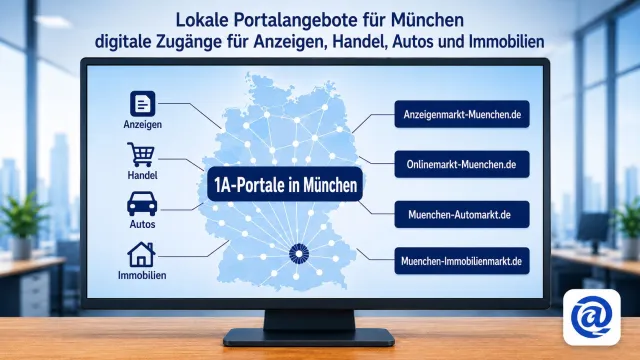 Bild: 1A-Portale.de bündelt lokale Onlineangebote für München und stärkt lokalen Handel