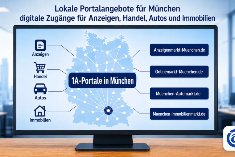Bild: 1A-Portale.de bündelt lokale Onlineangebote für München und stärkt lokalen Handel