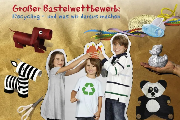 Kreativ mit Recycling-Materialien Bild: Kreativ mit Recycling-Materialien
