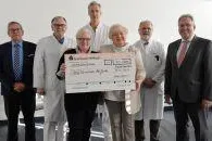 Margot Schmitt unterstützt mit 10.000 Euro neues Leberfunktions-Testverfahren Bild: Margot Schmitt unterstützt mit 10.000 Euro neues Leberfunktions-Testverfahren