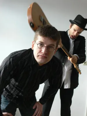 Bild: Anarchie&Leidenschaft Nils Heinrich und Marc-Uwe Kling im Admiralspalast