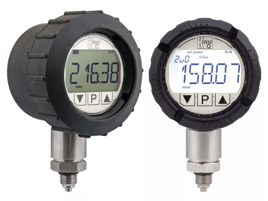 Bild: Unter Druck am besten: KOBOLD bringt das weltweit erste Digitalmanometer mit IO-Link auf den Markt