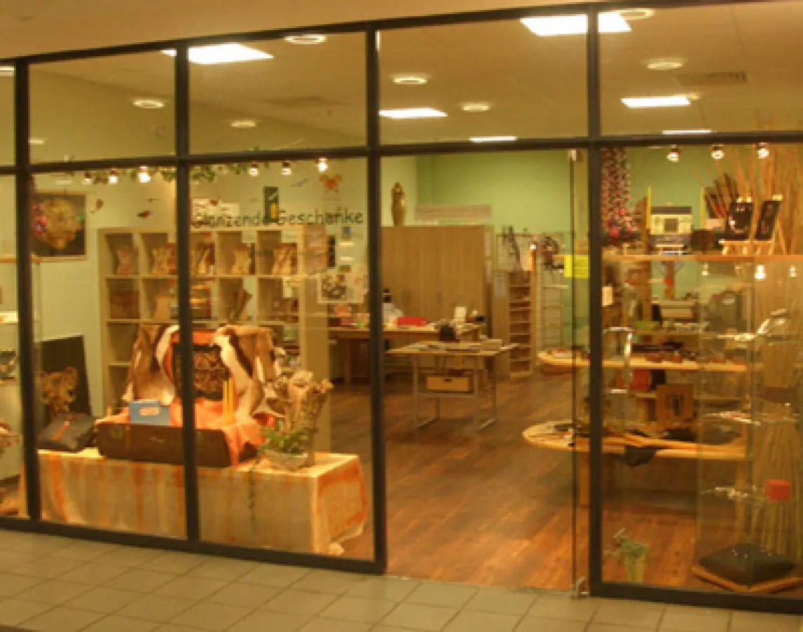 So präsentiert sich der erste Shop mit präkolumbischem Schmuck - weitere sind geplant.