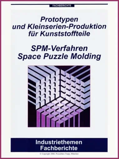 Bild: Gratis-Fachbroschüre -Prototypen und Kleinserien-Produktion für Kunststoffteile-  neu erschienen