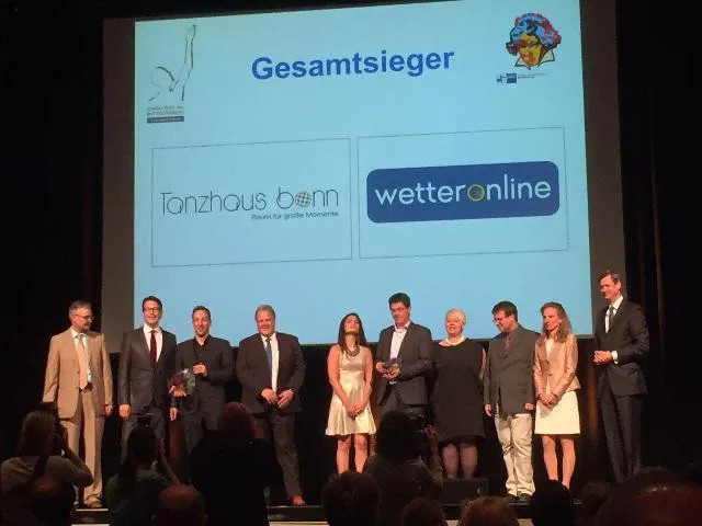 Bild: Ludwig 2015 geht an Tanzhaus Bonn und WetterOnline