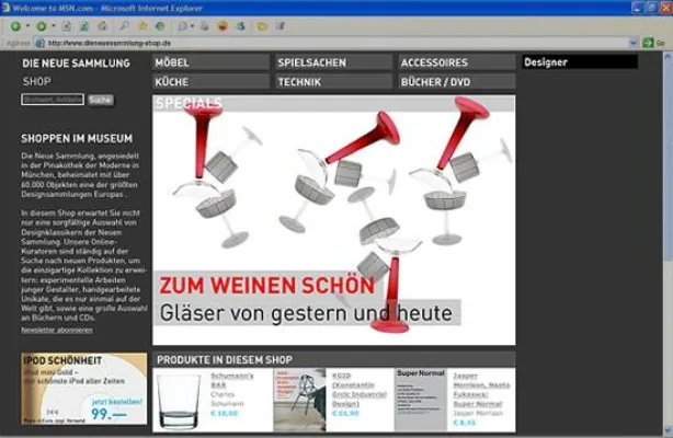 Bild: Shoppen im Museum – der Onlineshop der Neuen Sammlung feiert nach zweijährigem Bestehen seinen Relaunch