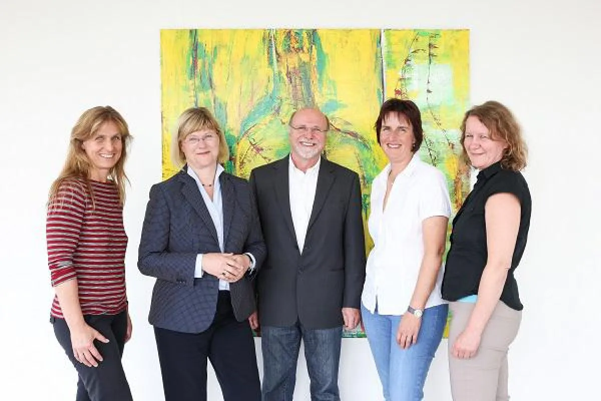 v.l.n.r. Katja Keul, Antje Niewisch-Lennartz, H. Göers, C. Friedrichs-Heise, M. Schulz-Polat
