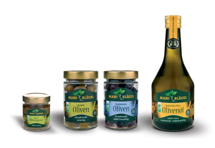 Mani Bläuel: Erstes griechisches Olivenöl und Oliven in öko UND fair Bild: Mani Bläuel: Erstes griechisches Olivenöl und Oliven in öko UND fair