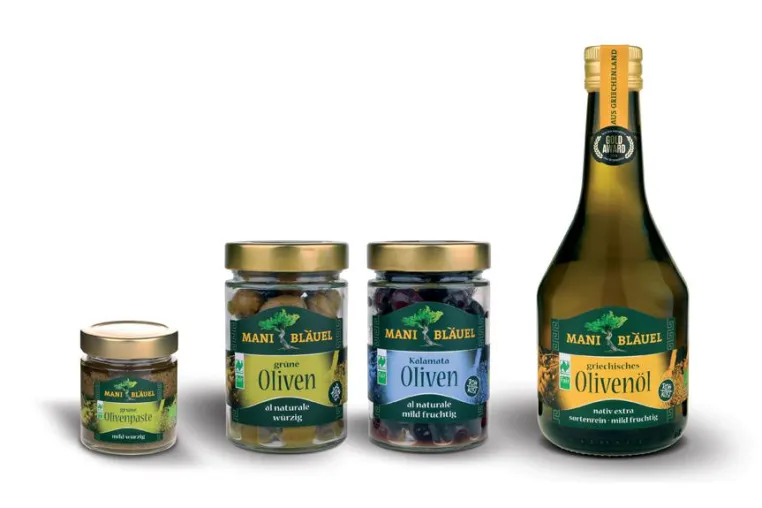 Mani Bläuel: Erstes griechisches Olivenöl und Oliven in öko UND fair Bild: Mani Bläuel: Erstes griechisches Olivenöl und Oliven in öko UND fair