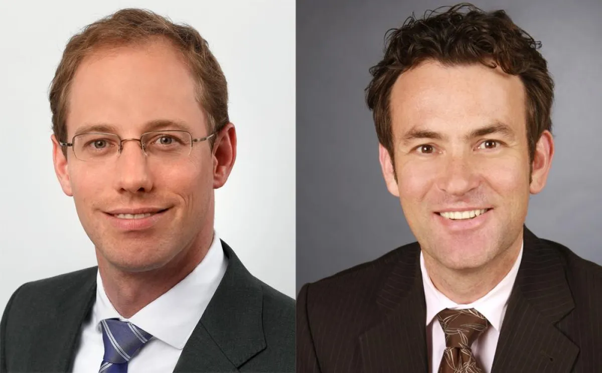 Dr. Christoph Borgmann (links) und Dr. Stefan Kutz