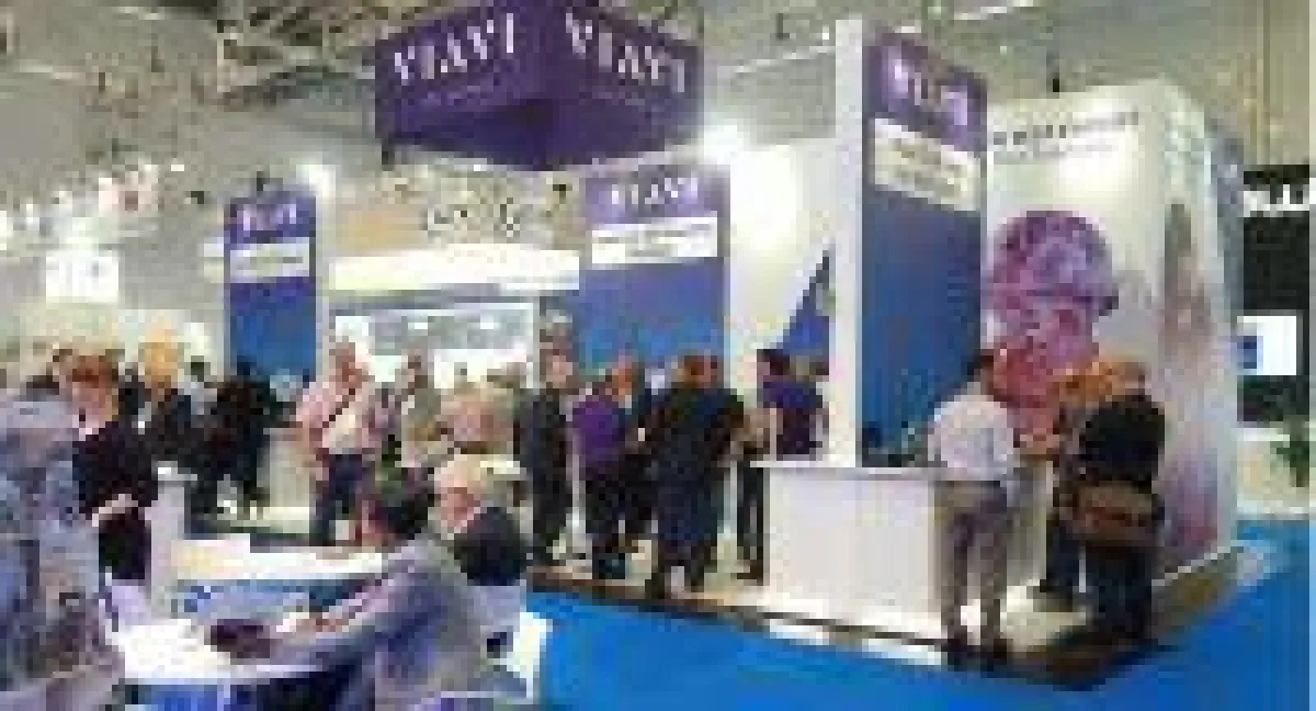 Messestand VIAVI Solutions