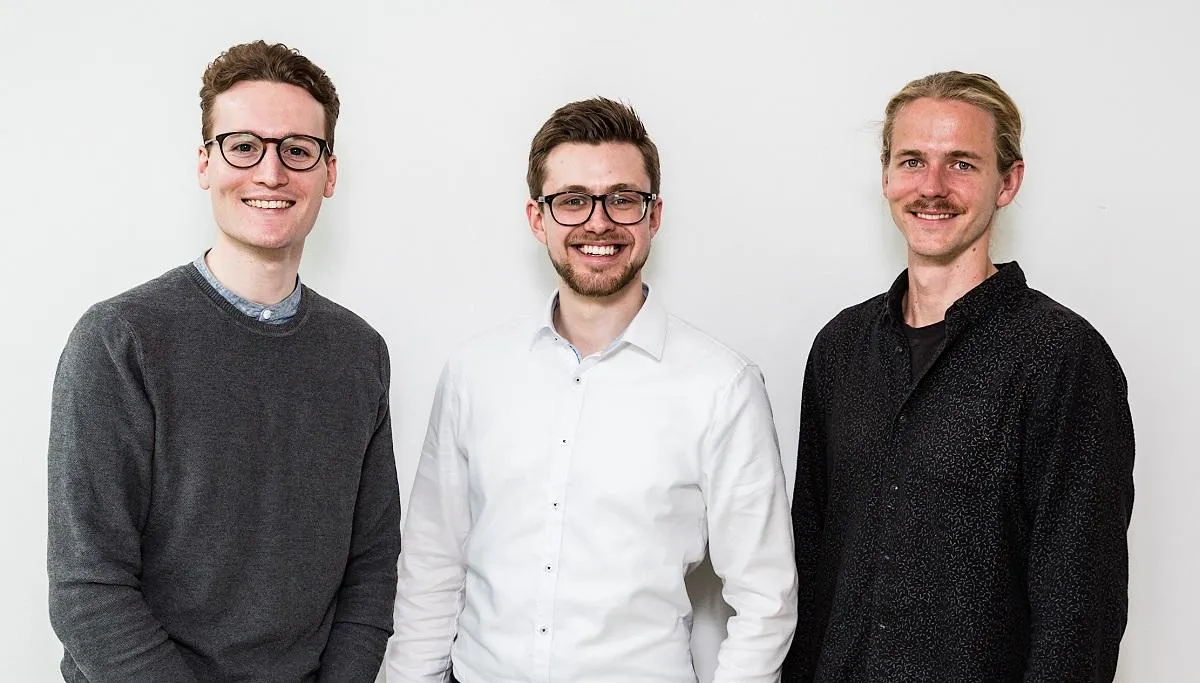 Fotocredit: Simon Hecht (v.l. Ricardo Klapperich, Jan Weber und Torsten Schmickler)