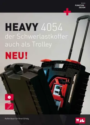 Schwerlastkoffer HEAVY 4054 – „Die mobile Werkstatt“ Bild: Schwerlastkoffer HEAVY 4054 – „Die mobile Werkstatt“