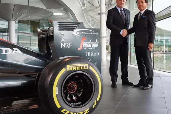 McLaren-Honda geht Technologiepartnerschaft mit NTT Com ein Bild: McLaren-Honda geht Technologiepartnerschaft mit NTT Com ein