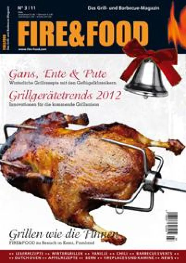 Für alle Winter Griller: Die aktuelle FIRE&FOOD Winterausgabe