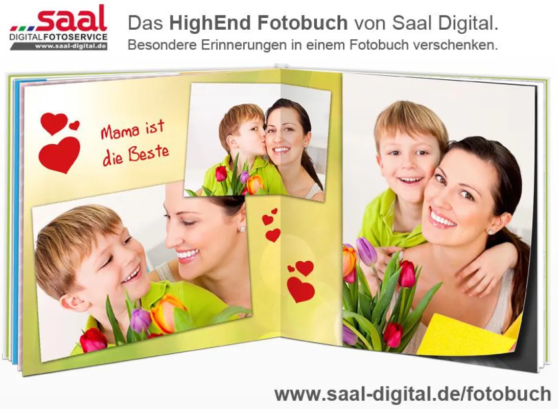 Unvergessliche Momente in einem Fotobuch verschenken.