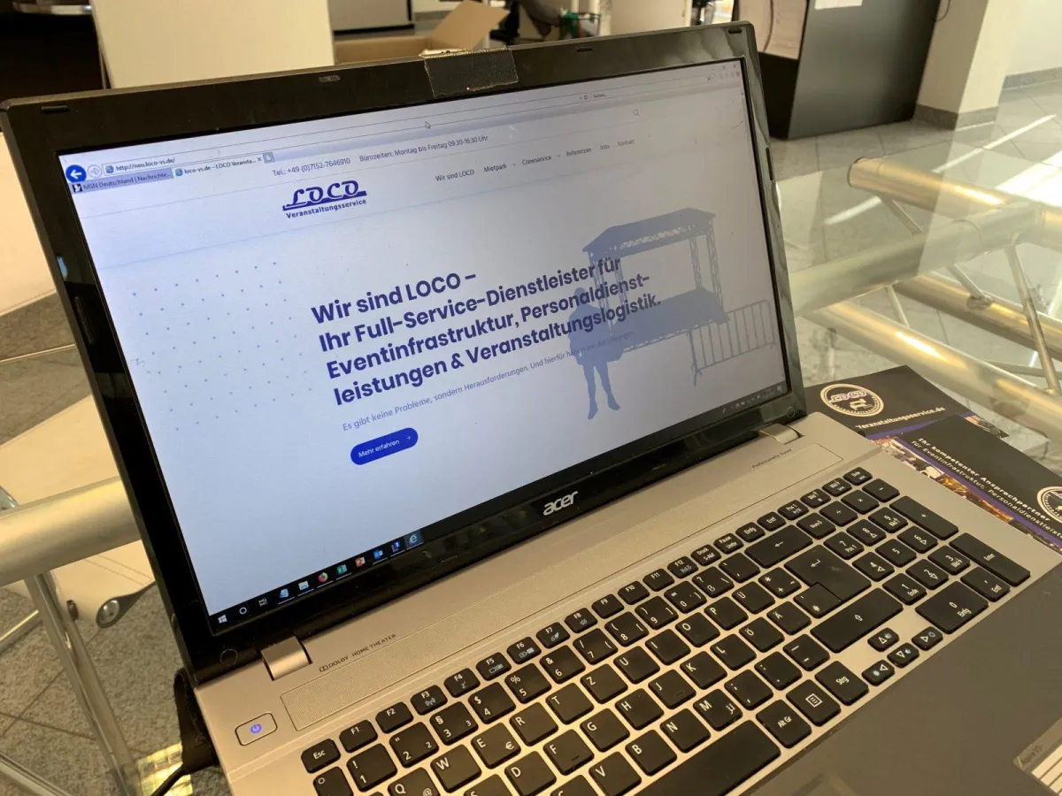 LOCO-Veranstaltungsservice-GmbH- neue website