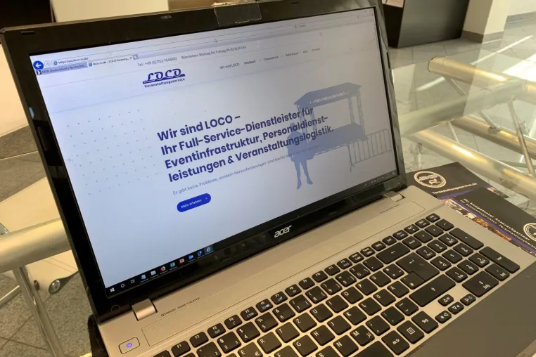 LOCO Veranstaltungsservice GmbH - neue website online Bild: LOCO Veranstaltungsservice GmbH - neue website online
