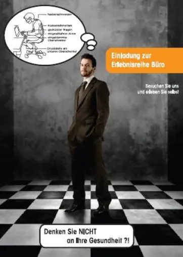 Bild: Erlebnisreihe - Gesundheit im Büro erleben statt denken - Curriculum kooperiert mit Physiotherapie Rogalla