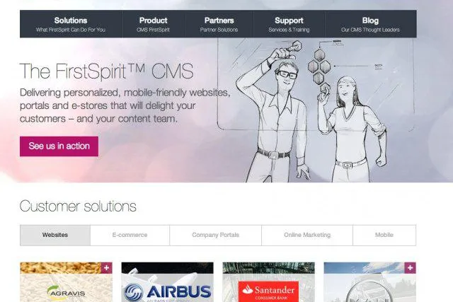 Bild: TWT SEO-Software für e-Spirit US-Webseite