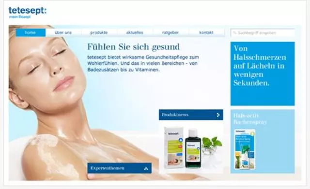 Bild: artundweise bringt tetesept ins Netz