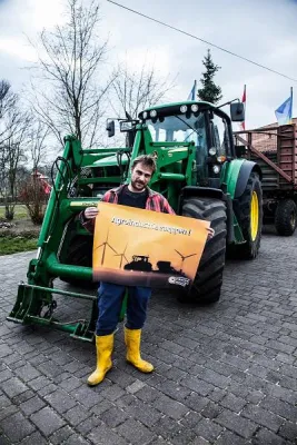 Bild: Landratskandidat Heydt zu Gast beim Kreisbauernverband