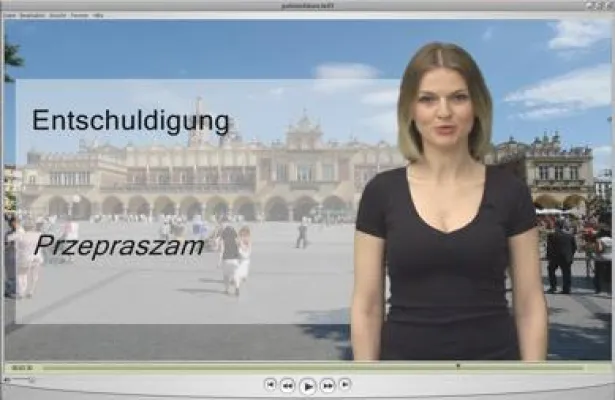 Bild: Polnisch lernen mit praktischem Video-Sprachkurs per Email