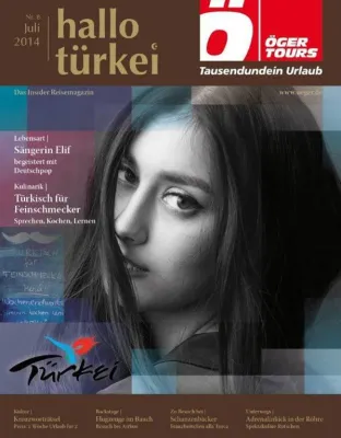 Bild: Popstar Elif, Das Reich der Häkelköniginnen und Sehnsuchtsorte in der neuen „hallo türkei“