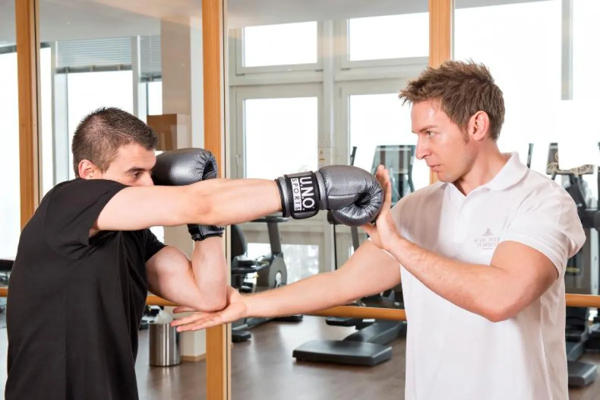 Boxtraining mit Jopo Pötschger im Kulm Hotel St. Moritz